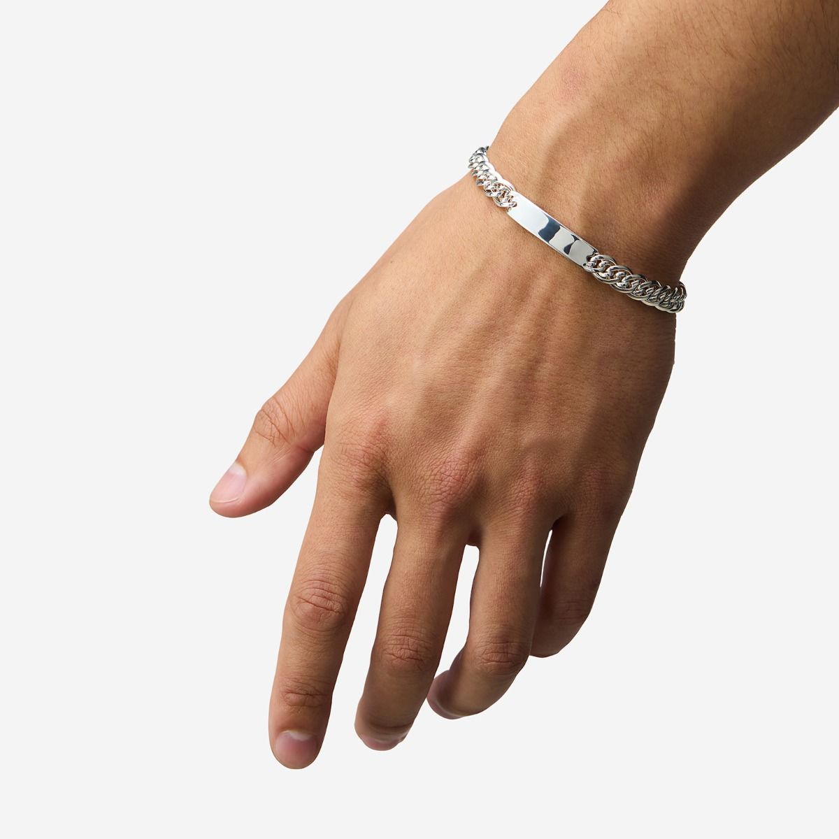BUDDHA TO BUDDHA NATHALIE MINI BAR ARMBAND ZILVER
