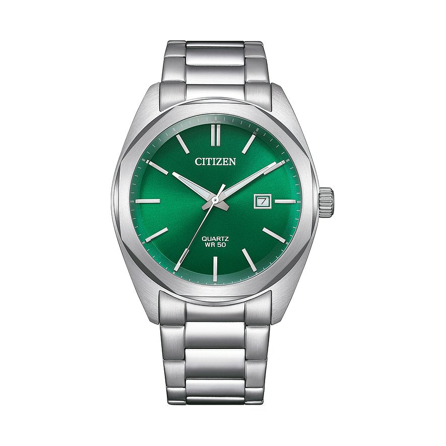 CITIZEN Sporty Quartz Horloge voor Heren – Groene Wijzerplaat  BI5110-54X