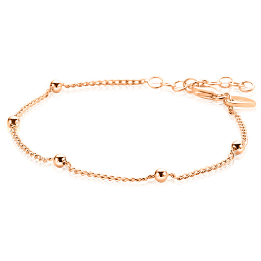 ZINZI HORLOGE ARMBAND ROSE VERGULD