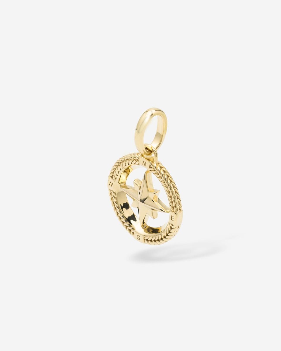 BUDDHA TO BUDDHA BARBARA MINI KOMPAS HANGER VERGULD