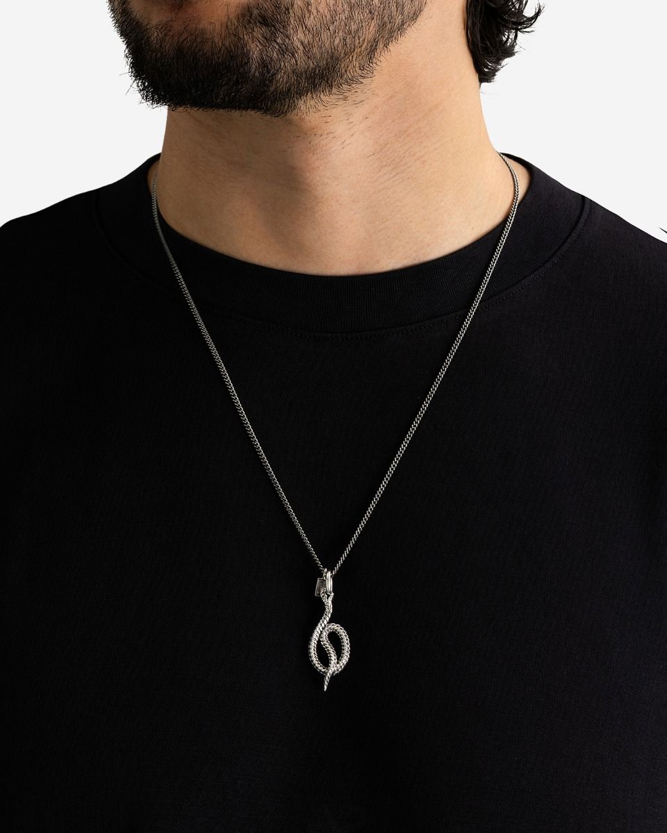 BUDDHA TO BUDDHA HANGER BEN SLANG ZILVER