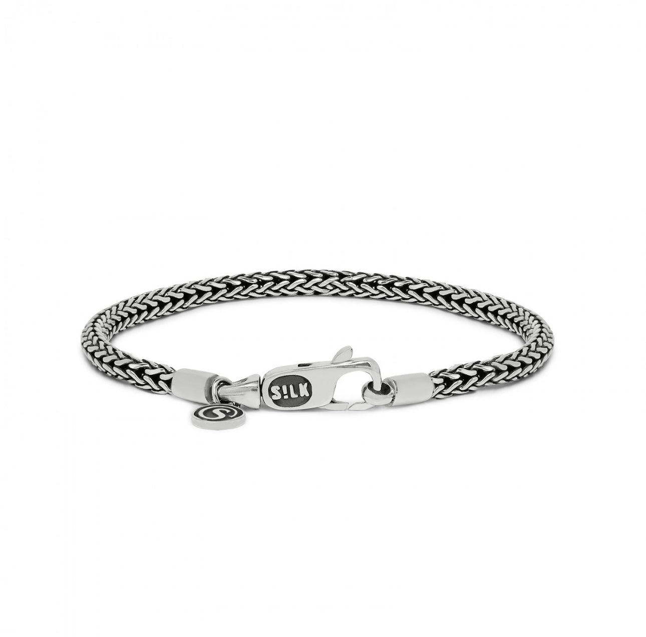SILK 654 ARMBAND ZILVER
