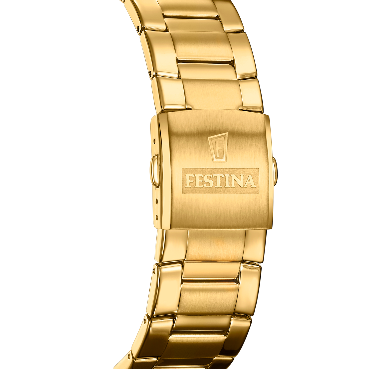 FESTINA HEREN HORLOGE BLAUW GOUDKLEURIG TIMLESS CHRONOGRAPH F20541/2