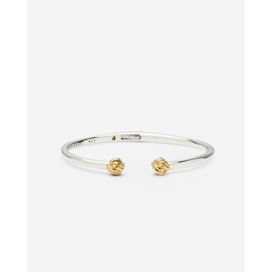 BUDDHA TO BUDDHA BANGLE REFINED KATJA BI-COLOUR