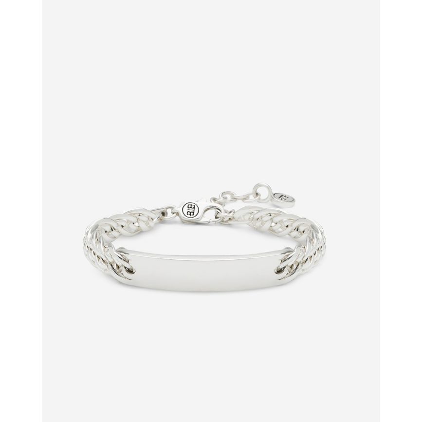 BUDDHA TO BUDDHA NATHALIE MINI BAR ARMBAND ZILVER
