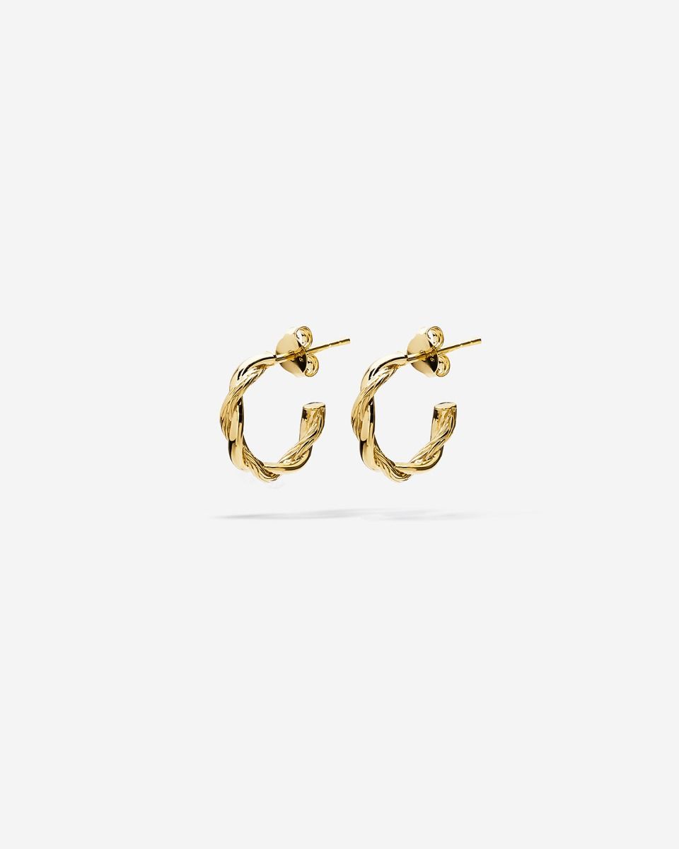 BUDDHA TO BUDDHA HOOP SET KATJA TWIST VERGULD SET