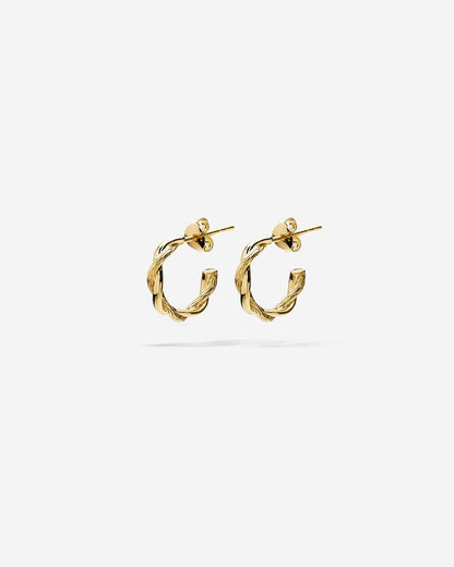 BUDDHA TO BUDDHA HOOP SET KATJA TWIST VERGULD SET