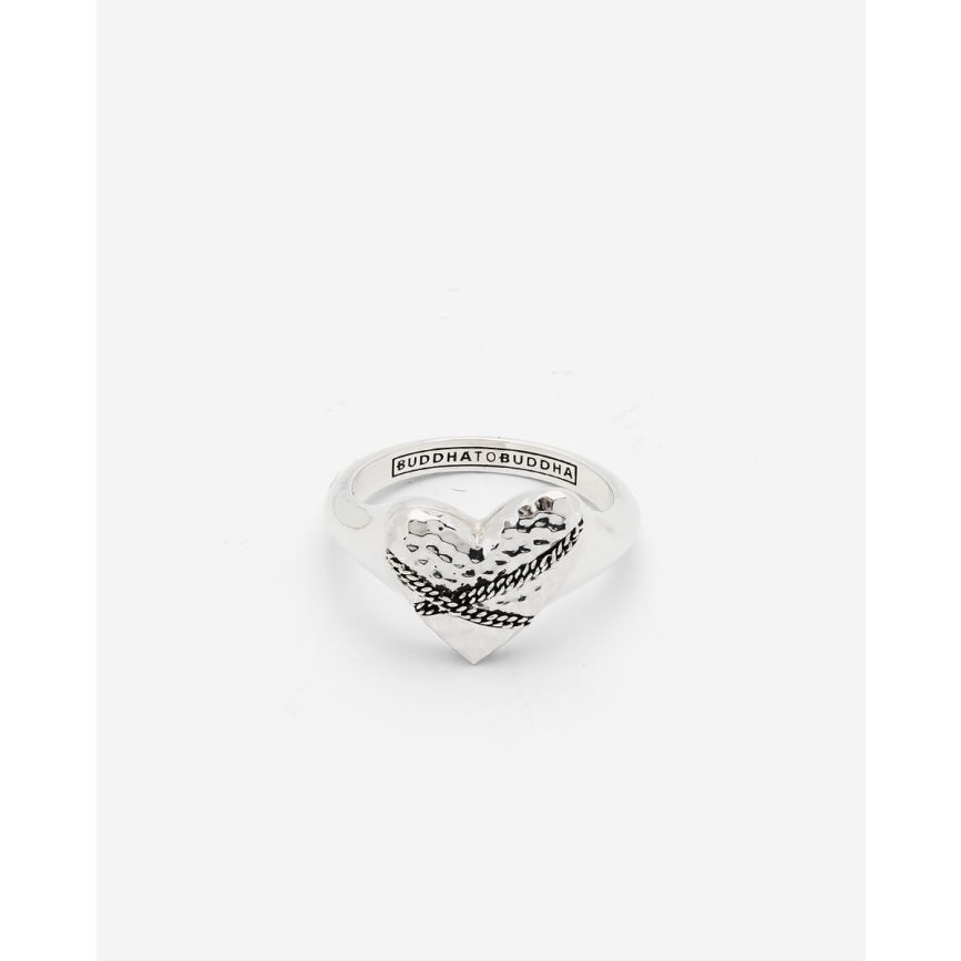 BUDDHA TO BUDDHA HART CHAINLINKED ZILVER