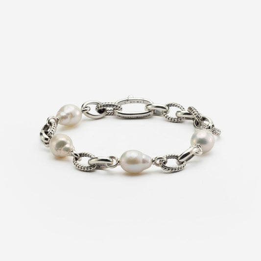BUDDHA TO BUDDHA BEN BAROK PAREL ARMBAND ZILVER