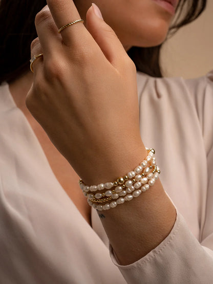 SPARKLING Bracelet SBG-PEARL-3MM-LINE