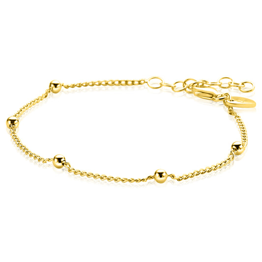 ZINZI HORLOGE ARMBAND ZILVED VERGULD
