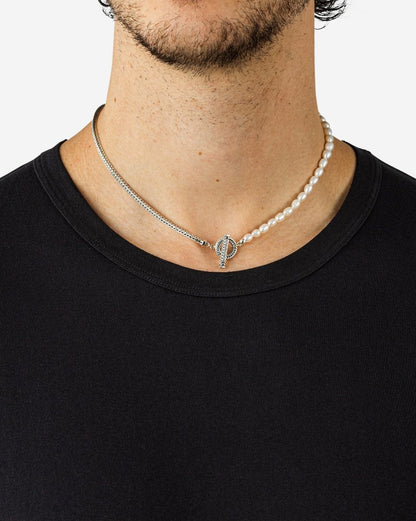 BUDDHA TO BUDDHA BARBARA MINI PAREL KETTING ZILVER 60 CM