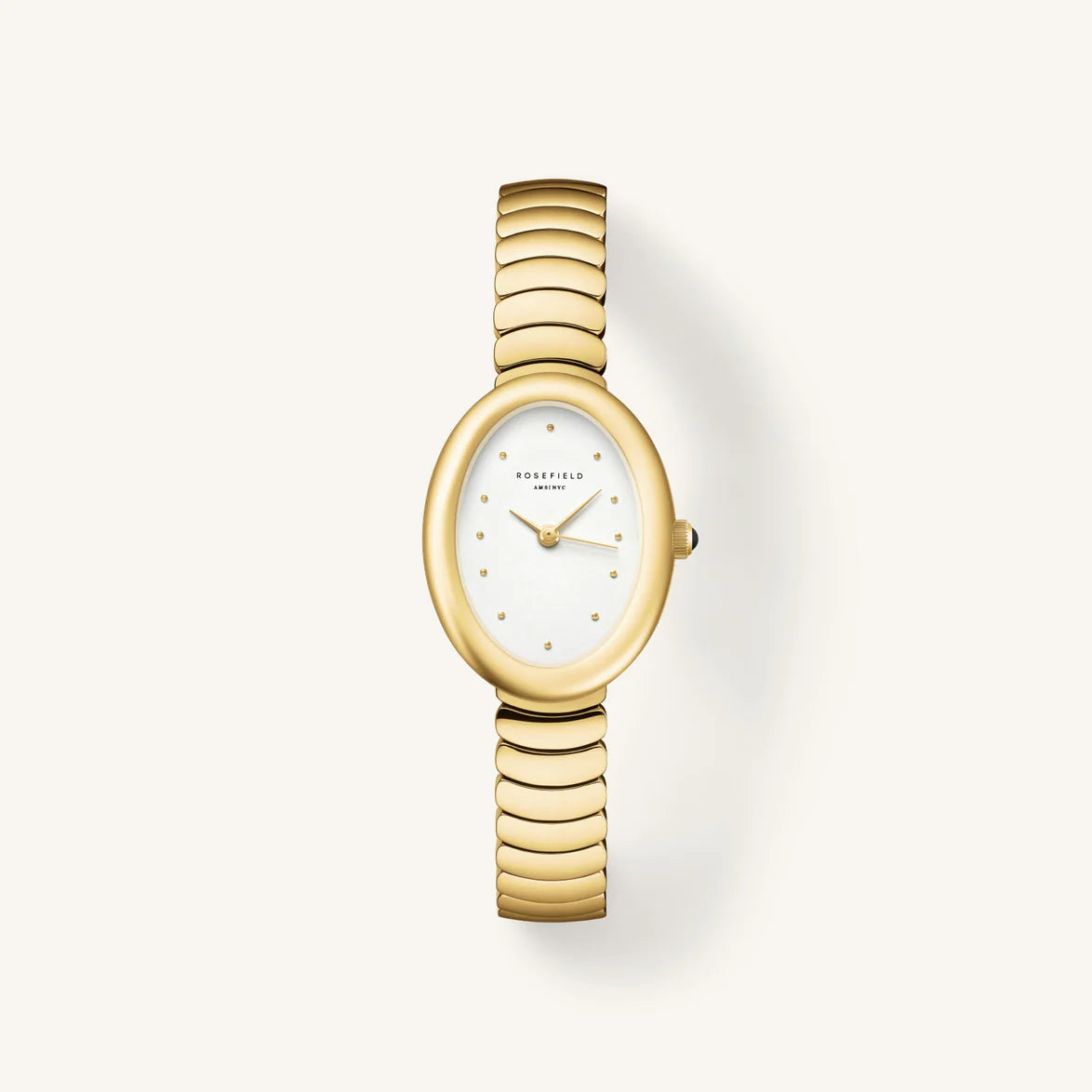 ROSEFIELD HORLOGE Ovale Gold