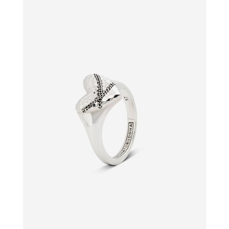 BUDDHA TO BUDDHA HART CHAINLINKED ZILVER