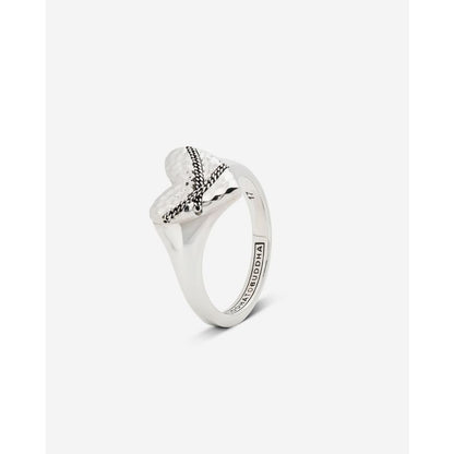 BUDDHA TO BUDDHA HART CHAINLINKED ZILVER