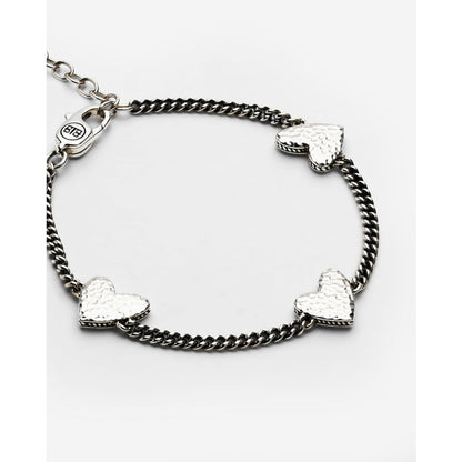 BUDDHA TO BUDDHA ESSENTIAL MULTI HART ZILVER ARMBAND