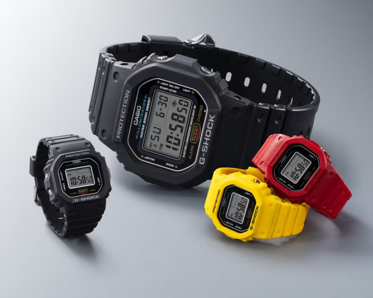 G-SHOCK Ringhorloge
5600-SERIE