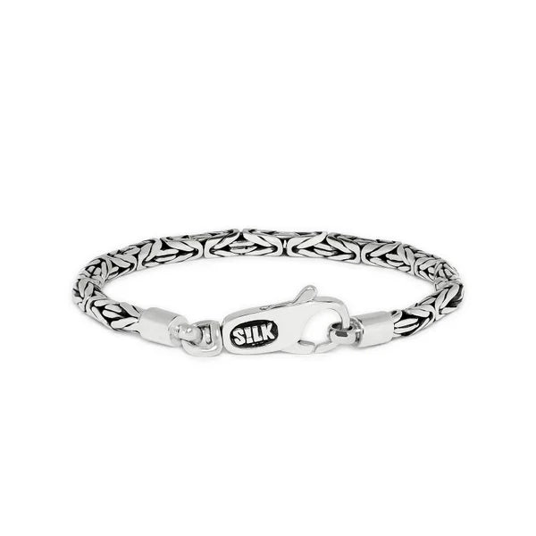 SILK 358 ARMBAND ZILVER