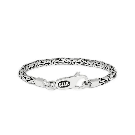 SILK 358 ARMBAND ZILVER
