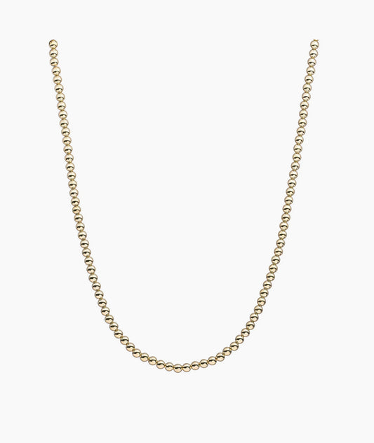 SPARKLING KRALEN KETTING 4MM