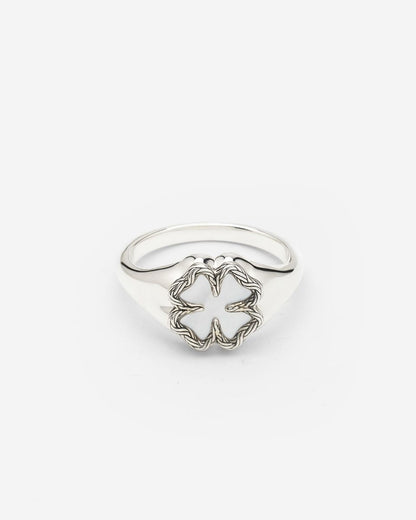 BUDDHA TO BUDDHA KATJA KLAVER ZEGELRING MOTHER OF PEARL ZILVER