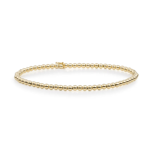 SPARKLING Bracelet Gold Plated Saturn Small 3MM