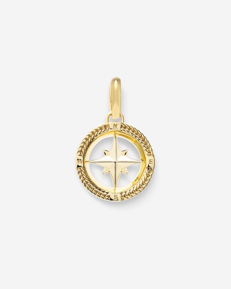 BUDDHA TO BUDDHA BARBARA MINI KOMPAS HANGER VERGULD