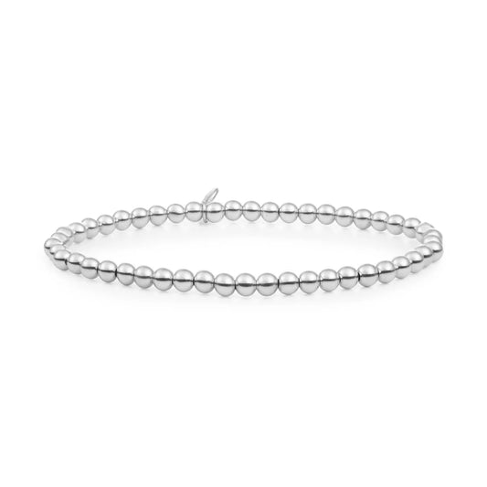 SPARKLING Bracelet Silver Saturn Medium 4MM