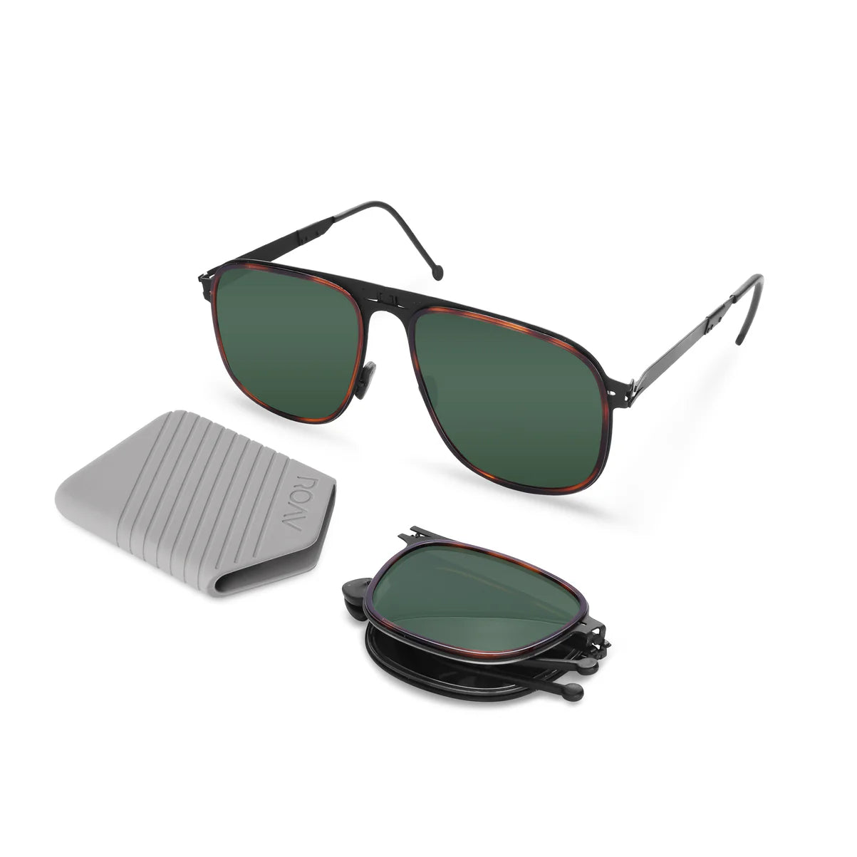 ROAV Boxer 8302 - Matte Black - Demi Brown Inlay