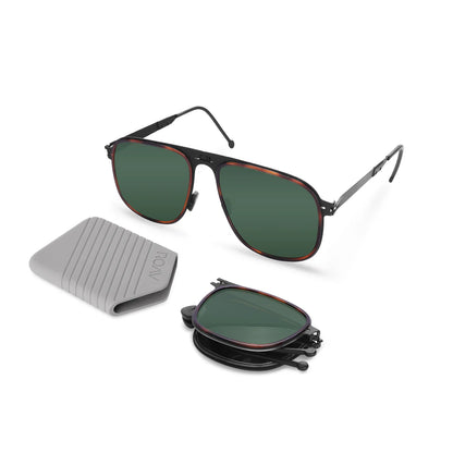 ROAV Boxer 8302 - Matte Black - Demi Brown Inlay