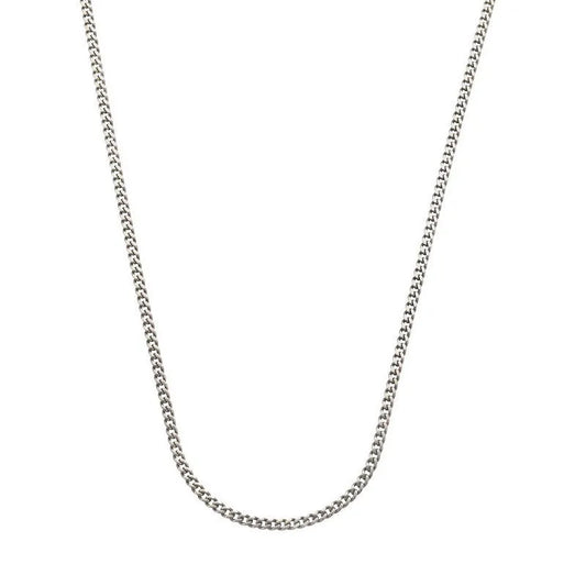 Rebel & Rose Necklace 3mm Chain Silver 925