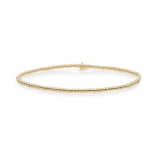 SPARKLING Bracelet Gold Plated Saturn Small 2MM