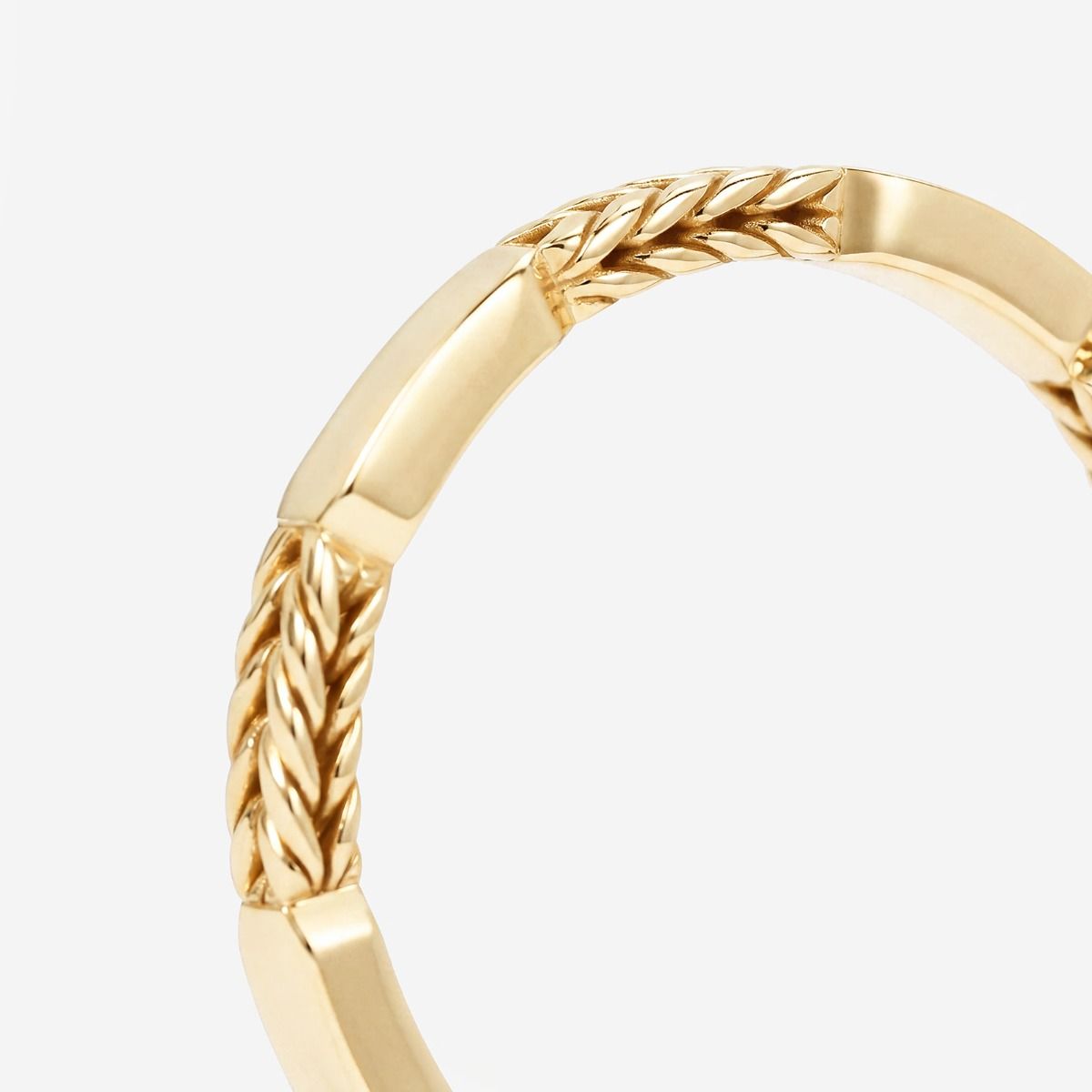 BUDDHA TO BUDDHA BARBARA STACKING RING MIX VERGULD
