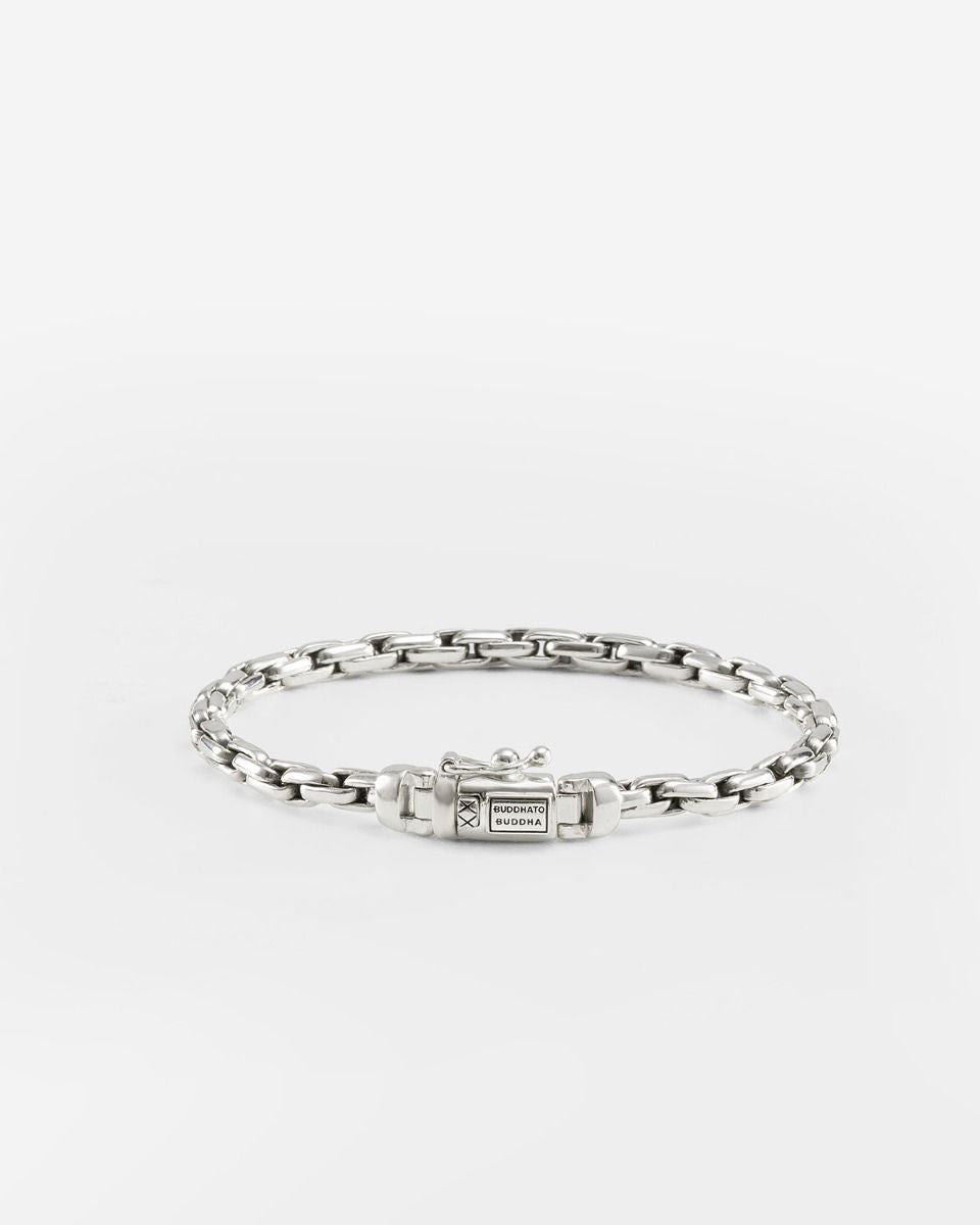 BUDDHA TO BUDDHA RMBAND VENETIAN MINI TWIST ZILVER
