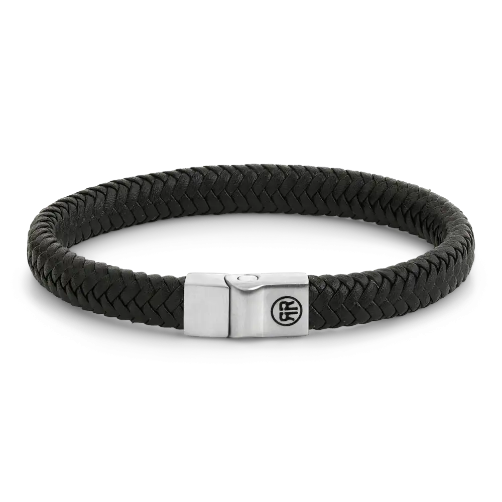 Rebel & Rose Full Metal Herringbone 9mm Black Matt