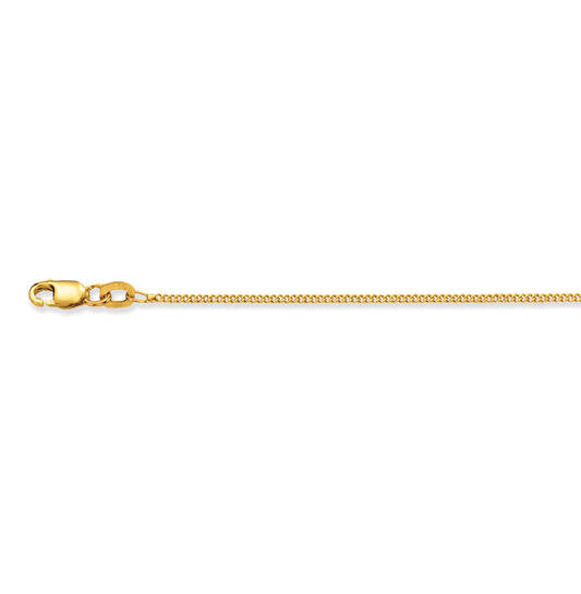 GLOW
LENGTE COLLIER - GOURMET - 1MM - 45CM - 14K GOUD