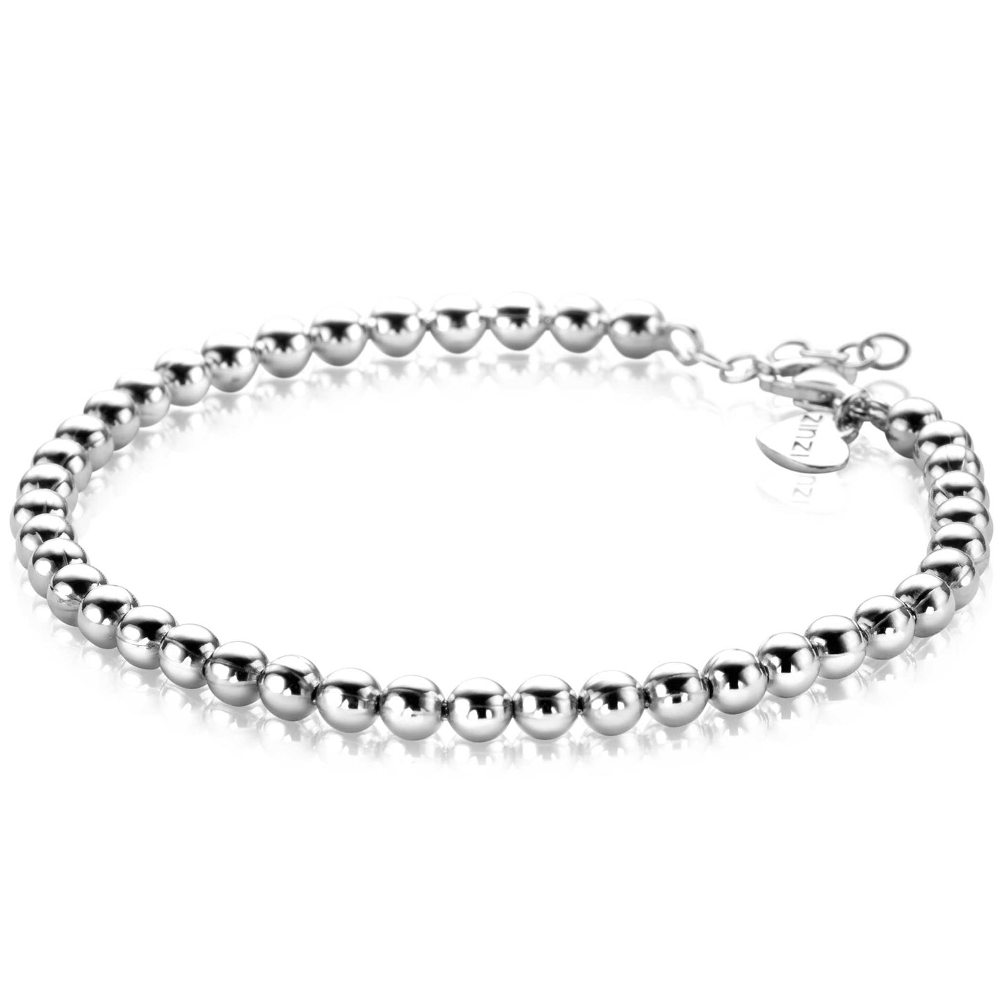 ZINZI ARMBAND BOLLETJES 4MM ZIA2659