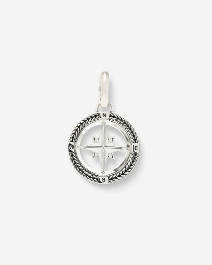 BUDDHA TO BUDDHA BARBARA MINI KOMPAS HANGER ZILVER