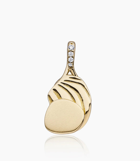 SPARKLING UNEVEN PENDANT ZIRCONIA