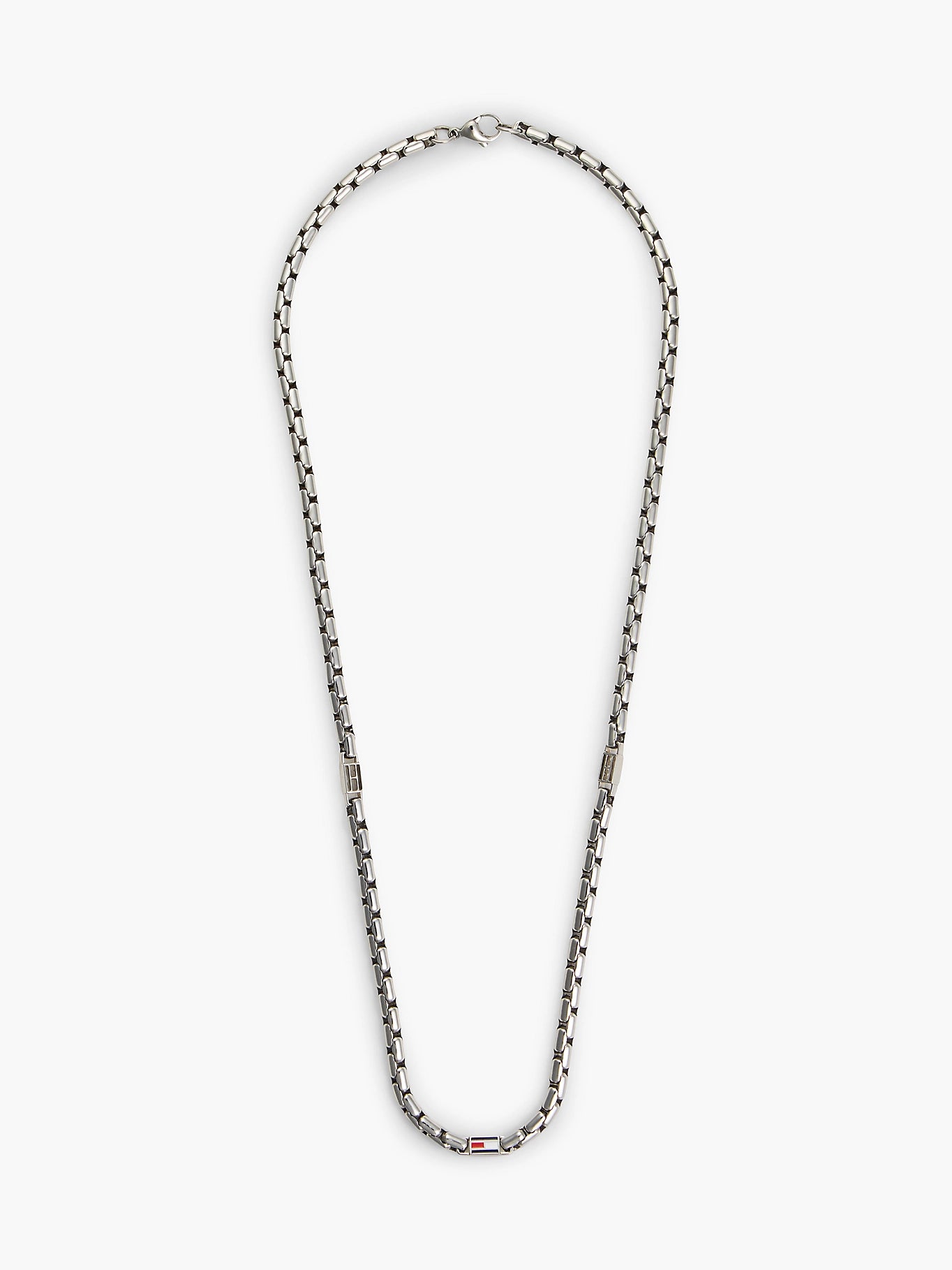Tommy Hilfiger Roestvrijstalen ketting met 3D-vlag