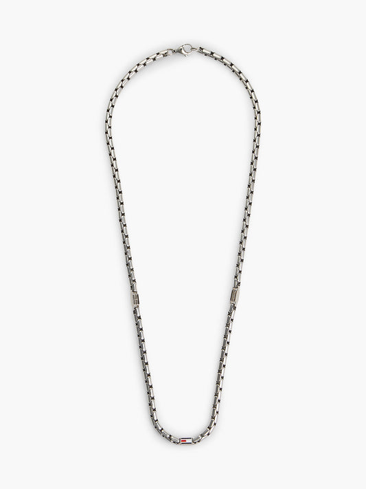Tommy Hilfiger Roestvrijstalen ketting met 3D-vlag