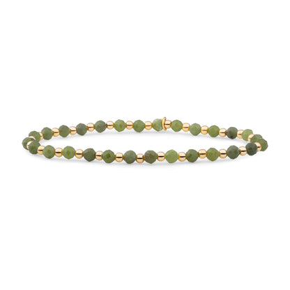 SPARKLING Bracelet Southern Jade Interstellar Gold 3MM