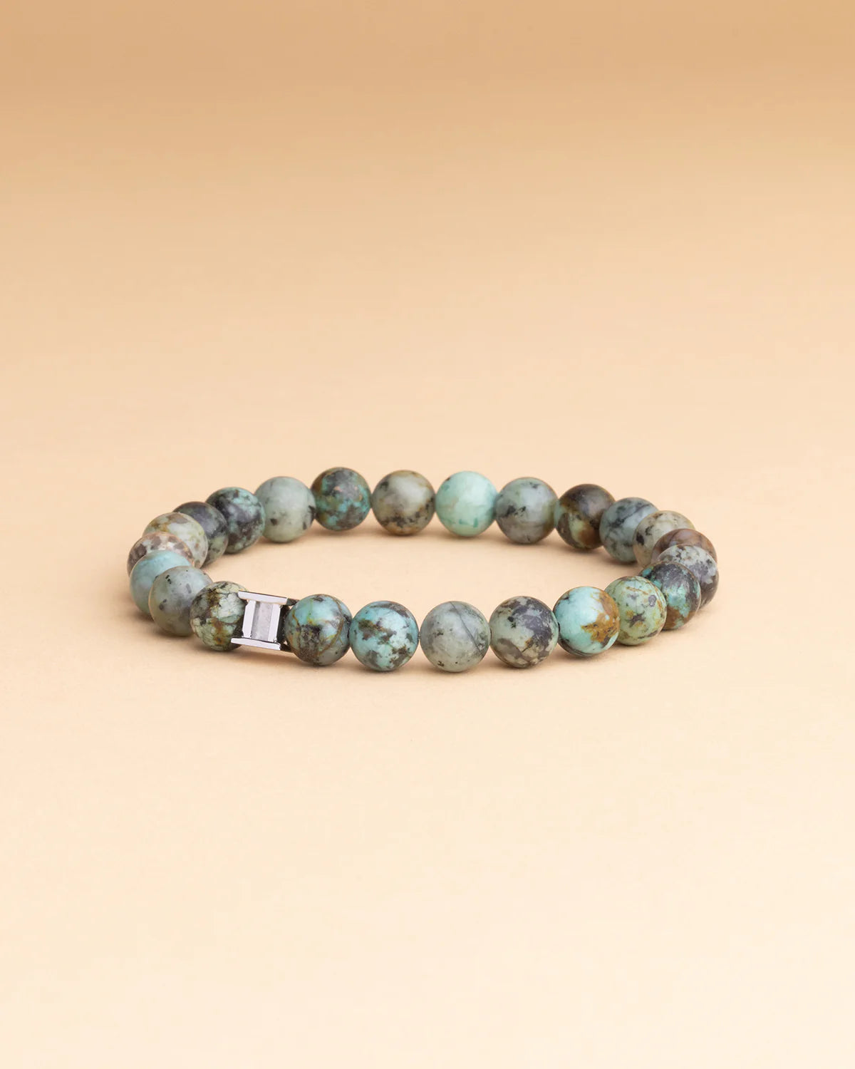 GEMINI Pacific 8mm bracelet with Jasper stone