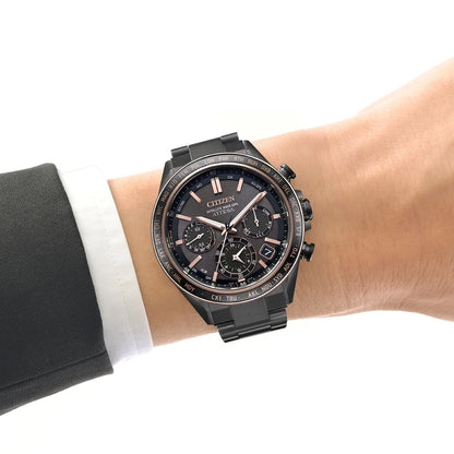 CITIZEN ATTESA SATELLITE WAVE GPS C4074-61W