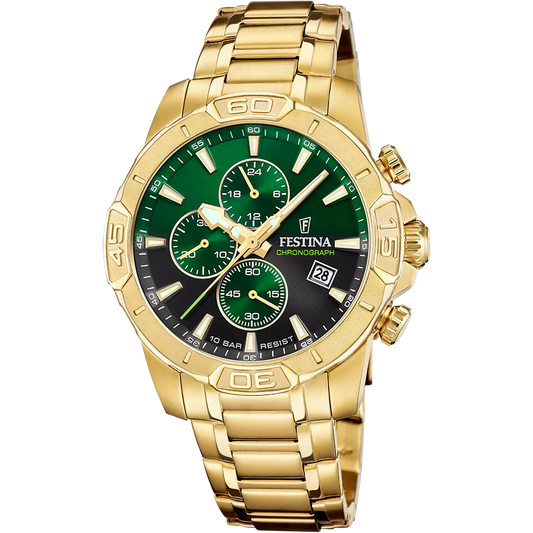 FESTINA HEREN GROEN HORLOGE F20705/6
