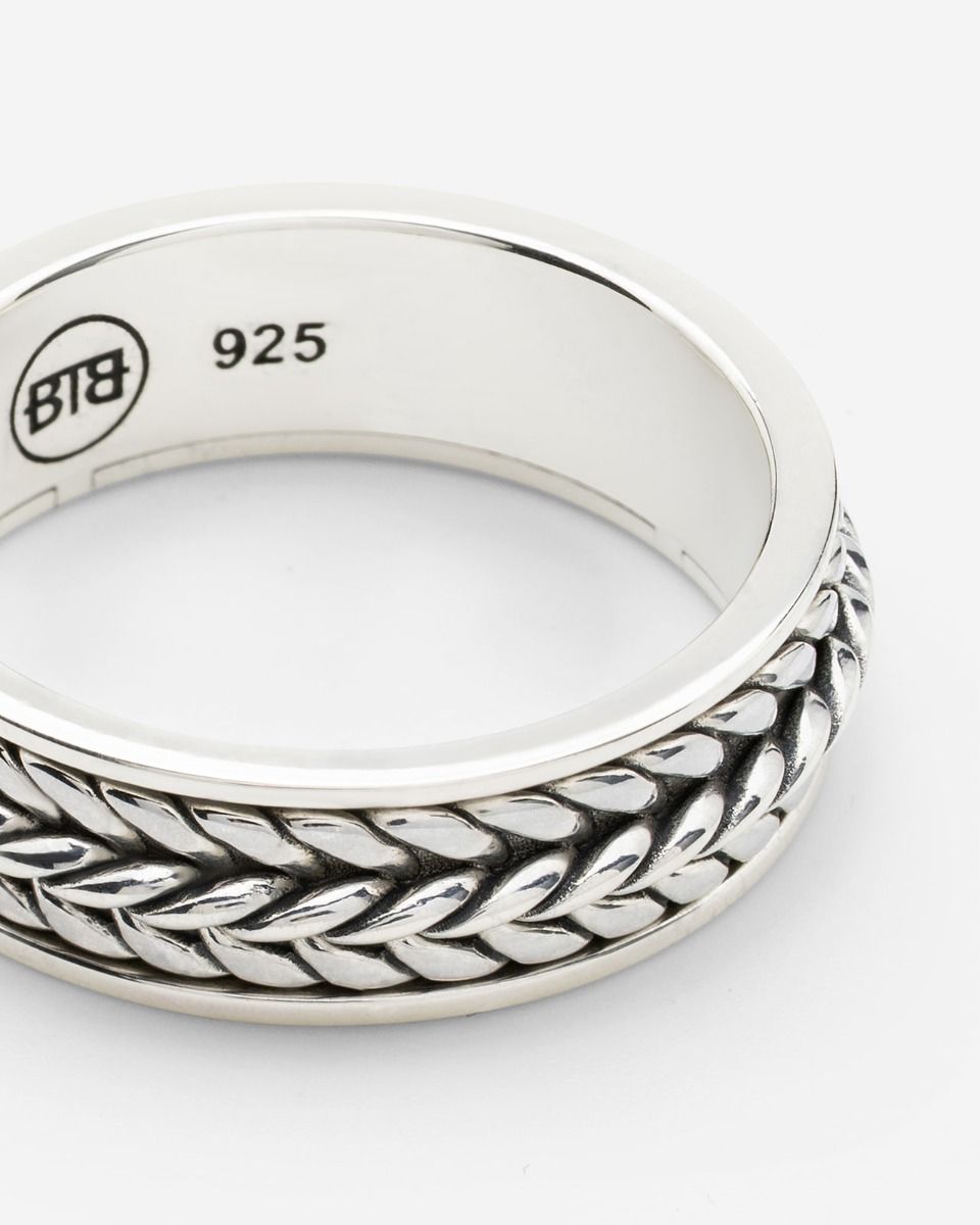 BUDDHA TO BUDDHA NURUL XS SPINNING RING ZILVER