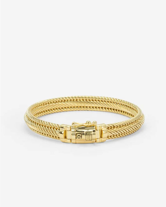 BUDDHA TO BUDDHA EDWIN MINI VERGULD ARMBAND