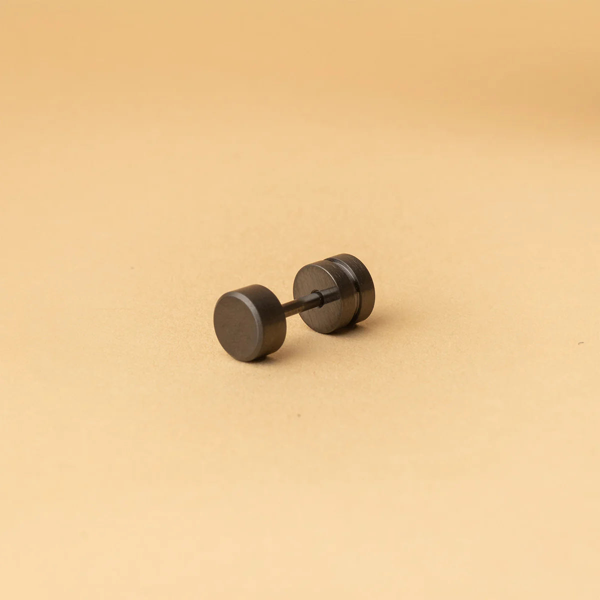 GEMINI Auris volledig titanium oorbel - rond one piece