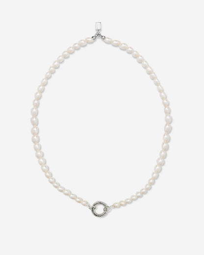 BUDDHA TO BUDDHA BARBARA XS PAREL KETTING ZILVER 50 CM