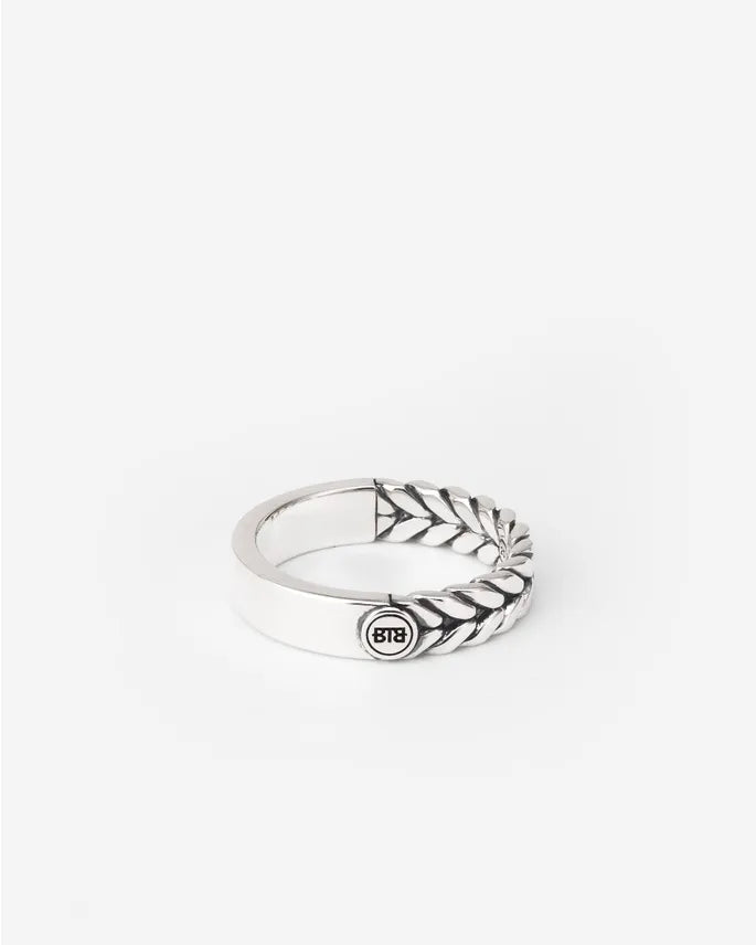 BUDDHA TO BUDDHA BARBARA SMALL DUAL RING SILVER